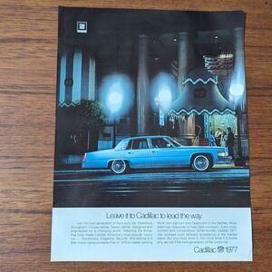 Vintage Print Ad 1967 Cadillac